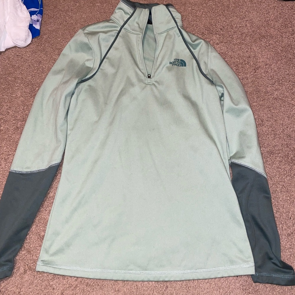 North Face thermal quarter zip